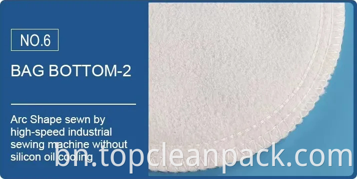 ব্যাপকভাবে প্রযোজ্য উচ্চ-প্রবাহ লো-প্রেসার-ড্রপ পিই ফিল্টার ব্যাগ